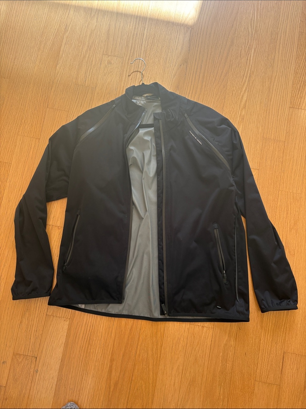 PORSCHE DESIGN Men's Black Lightweight Softshell Jacket